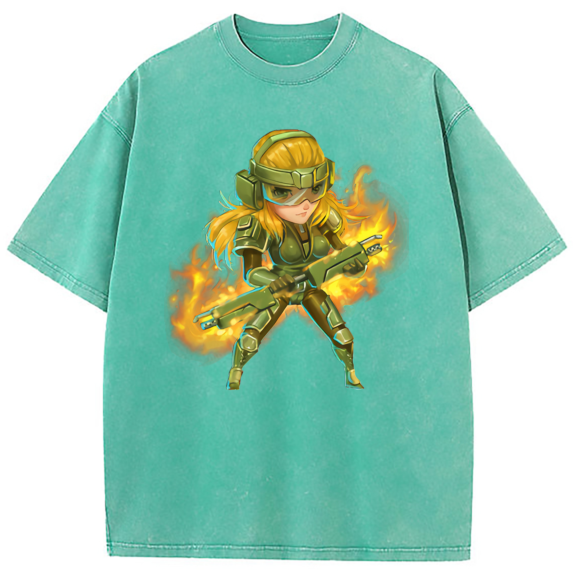 （画像用） リーグ・オブ・レジェンド League of Legends LOL 綿100% ヴィンテージ風 半袖Tシャツ（フロントプリント）